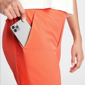 Athleta Brooklyn Ankle Pant in Orange Haze